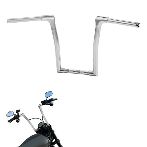 14'' Rise Ape Hangers Handlebar 1-1/4" Fit For Harley Softail Fatboy Fxlr 18-up