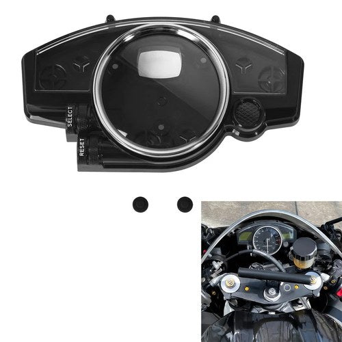 Black Speedometer Gauges Cover Case Fit For Yamaha Yzf R1 04-06 Yzf R6 2006-2016