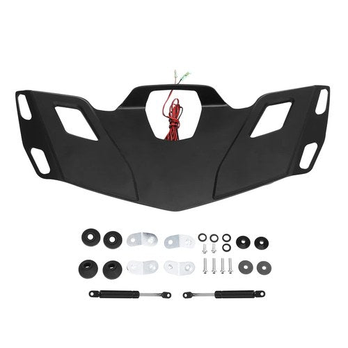 Rear Trunk Luggage Rack w /LED Brake Light Fit For Honda Goldwing GL1800 18-20