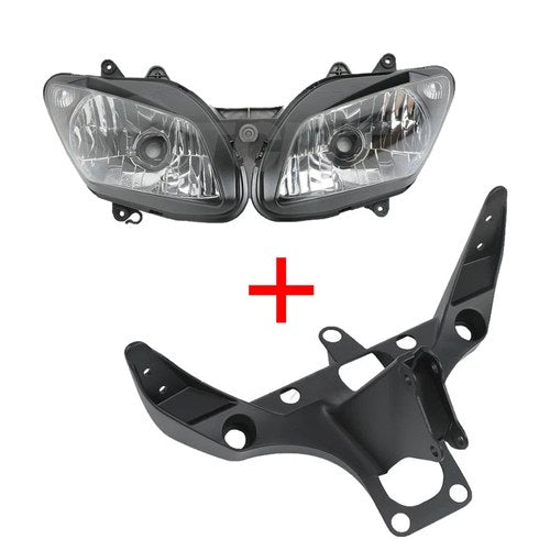 Front Headlight with Fairing Stay Bracket Fit For Yamaha Yzf R1 2002-2003 02-03