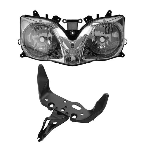 Headlight Assembly & Upper Fairing Stay Bracket Fit For Honda CBR600F4i 01-2006