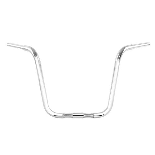 Chrome 1.25” Rise 18" Ape Hanger Handlebar Fit For Harley Softail Springers