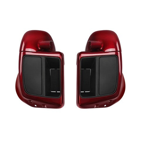 Lower Vented Fairings Fit For Harley Touring Glide 2014-2024 Velocity Red Sunglo