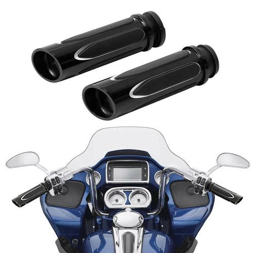 25mm 1'' Handlebar Hand Grips Fit for Harley Touring Street Glide Dyna Road King
