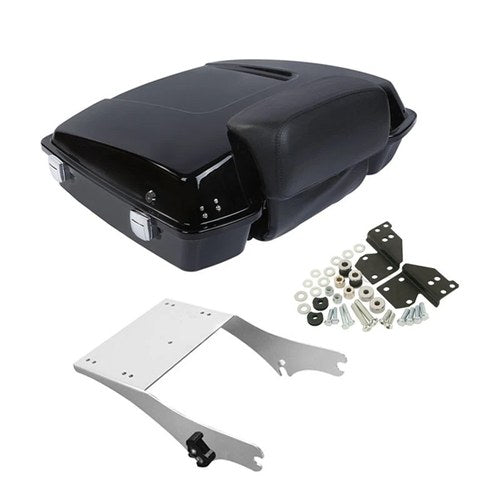 Razor Trunk+Pad Mount Rack Docking Fit For Harley Touring Road King Glide 14-26