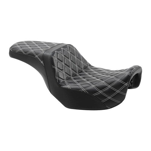Driver Passenger Seat Fit For Harley Dyna Low Rider Street Bob Wide Glide 06-17