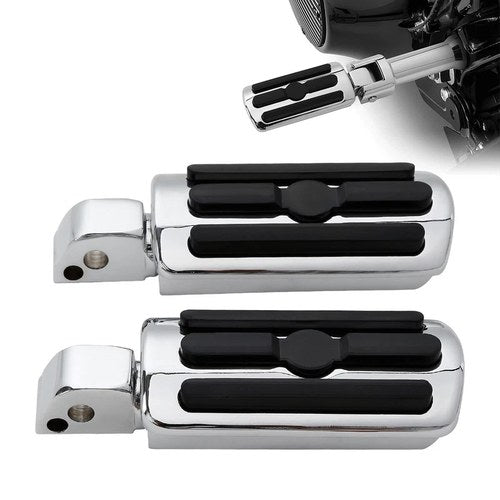 Chrome PassengerFootpeg Pegs Footrests Fit For Harley Softail Flfb Fat Boy 18-23