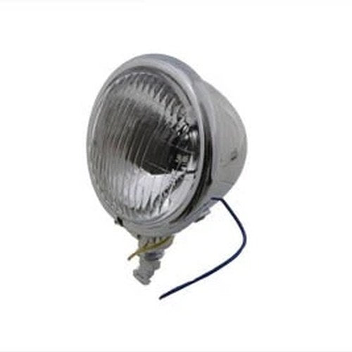4-1/2 inch Stock Reflector Blue Dot Spotlamp for Harley-Davidson