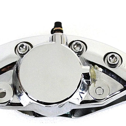 Chrome Front 1 Piston Banana Caliper for Harley-Davidson
