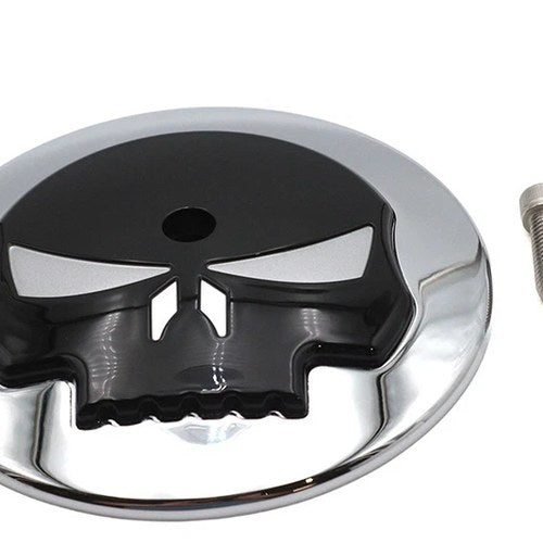 Wyatt Gatling Skull Air Cleaner Cover Insert for Harley-Davidson