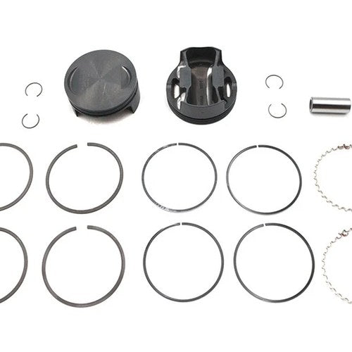 120 inch Ultima 4.250 inch Bore Piston Set.005 Oversize for Harley-Davidson
