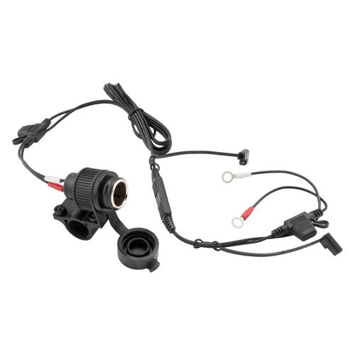 BikeMaster 12V Cigarette Lighter Power Adaptor w Mount