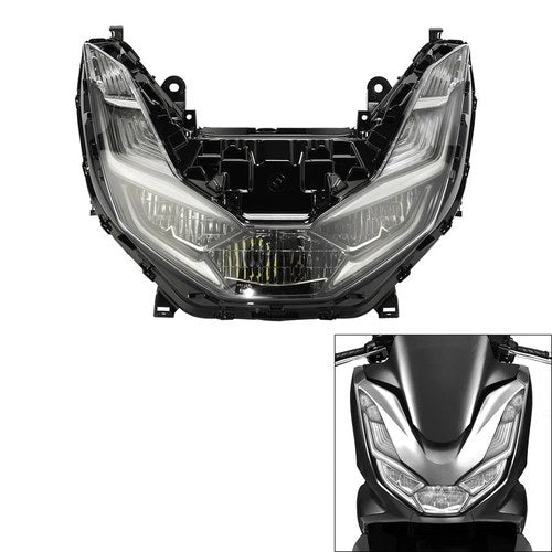 Front LED HeadLight Assembly Headlamp Fit For Honda PCX160 Pcx 125 2021-2024