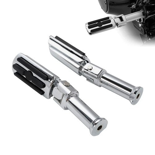 Passenger Footpeg Footrest Brackets Fit For Harley Softail Low Rider Fat Boy 18+