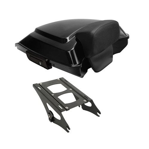 Razor Trunk Pad Mount Rack Fit For Harley Touring Street Glide Road King 14-26