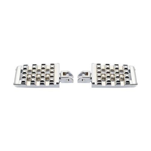 Chrome Driver Foot Pegs Footpegs Fit For Harley Softail Fat Bob Standard 2018-up