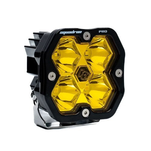 Baja Designs Squadron For 2.0 Pro LED Spot Light - Baja Amber, Part 4900112