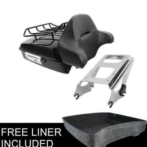 10.7'' Chopped Trunk Mount Fit For Harley Touring Electra Street Glide 2009-2013