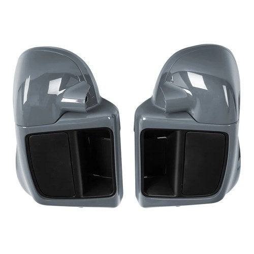 Lower Vented Fairings Fit For Harley Touring Cvo Street Glide 14-25 Gunship Gray