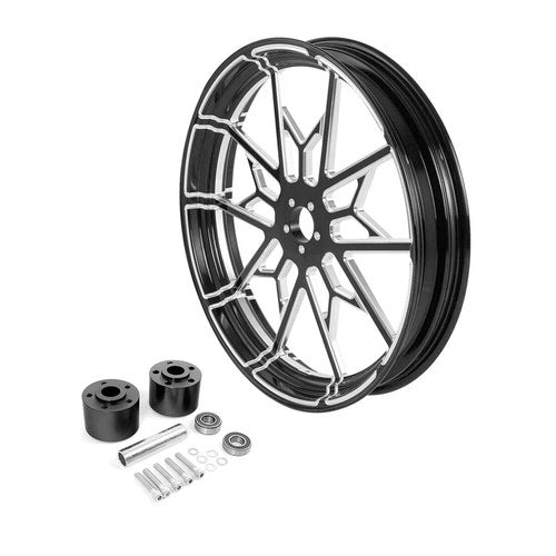 21" Front Wheel Rim Disc Dual Disc Fit For Harley Street Road Glide 1997-2021
