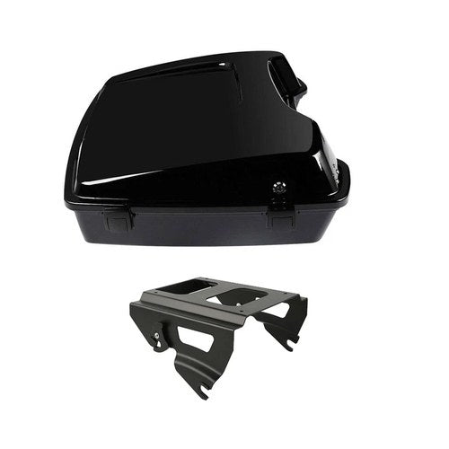 5.5'' Razor Trunk Solo Mount Rack Fit For Harley Touring Street Road Glide 09-13