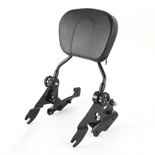 Passenger Sissy Bar Backrest w/ 4 Point Docking Kit Fit For Harley Touring 09-13