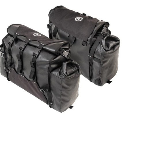 Giant Loop Round the World Panniers 90+L Black for Adventure Motorcycles