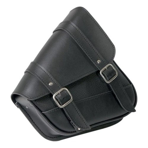 Willie & Max Black Jack Compact Slant Saddlebag Set - For 12"L X 9.5"H X 5.5"W