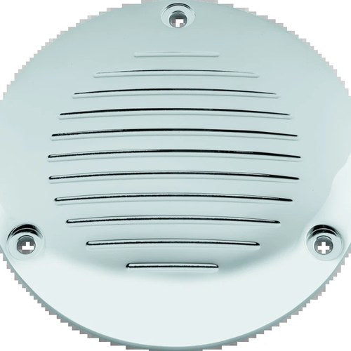 Bikers Choice Chrome 3-Hole Derby Cover for Harley Big Twin Models