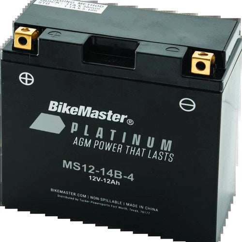 BikeMaster - 780712 - Agm Platinum II Battery