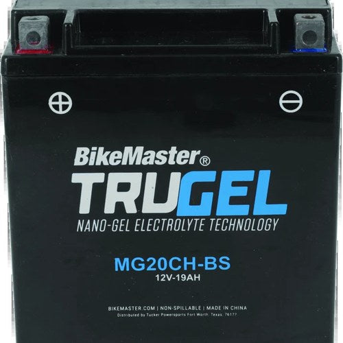BikeMaster TruGel Battery MG20CH-BS – Powersports Deep Cycle Battery