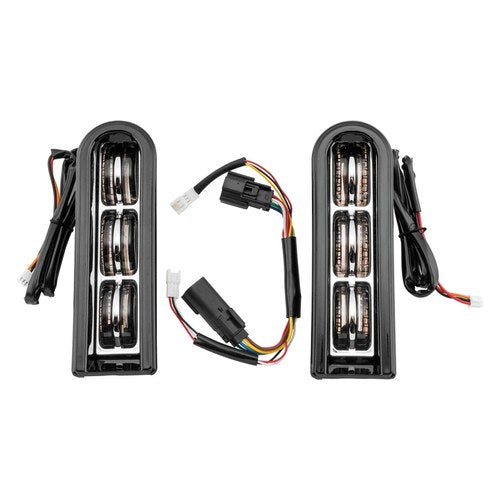 For Harley-Davidson Road King 14-21 Saddlebag Filler Support LED Inserts