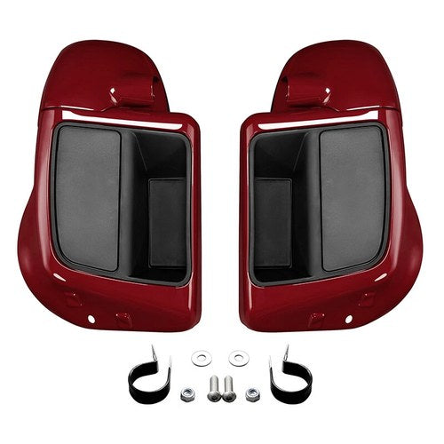 Lower Vented Fairings Fit For Harley Touring Electra Glide 2014-24 Billiard Red