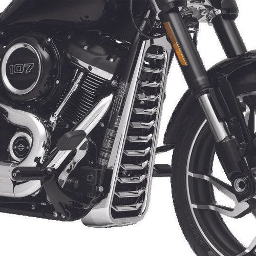 Kuryakyn Precision Chin Spoiler for M8 Softail Models in Chrome