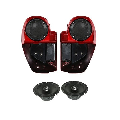 Lower Vented Fairing + 6.5" Speakers Fit For Harley Electra Street Glide 2014-Up