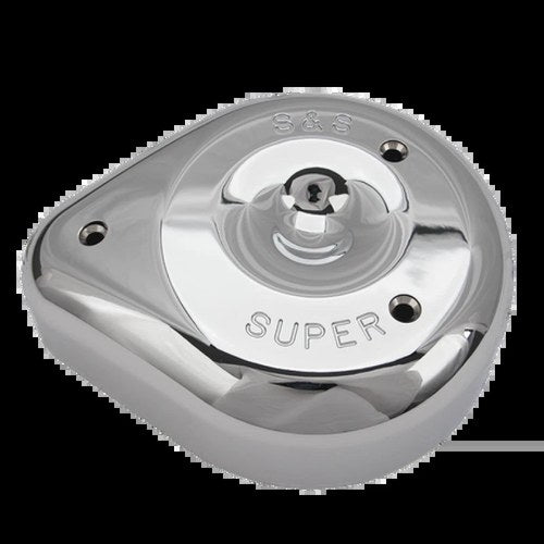 S&S Cycle Teardrop Chrome Air Cleaner Cover for S&S Super E and G Carbs
