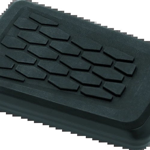 Kuryakyn Hex Brake Pedal Pad for FL Models - Black, Part 5915