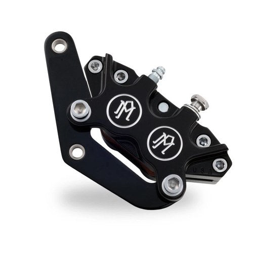 Performance Machine Front Single Brake Caliper For 1213-0017-BM – Fits Harley