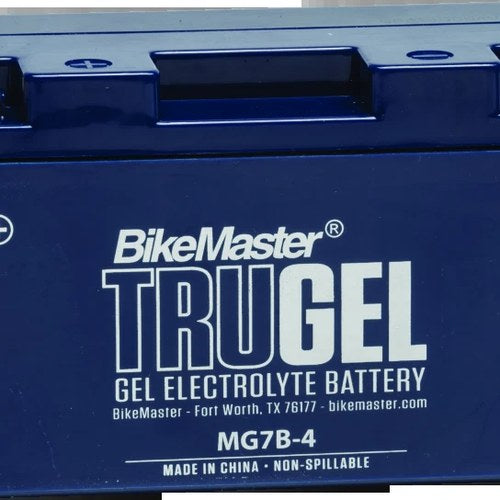 BikeMaster TruGel Battery MG7B-4 – Fits Yamaha YFZ450 & Can-Am DS 450