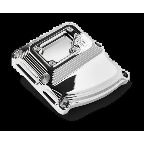 Performance Machine Vision Series Transmission Cover with Bezel – Chrome for