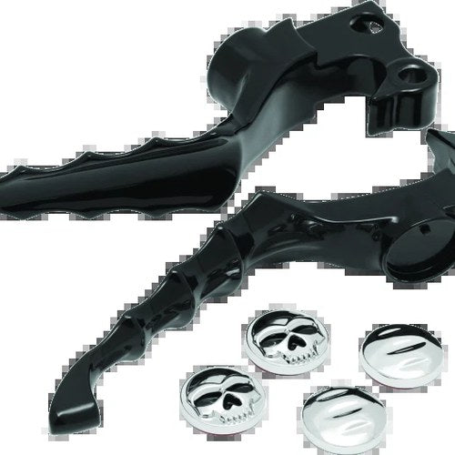 Kuryakyn Zombie Levers for Harley-Davidson XL Models – Gloss Black