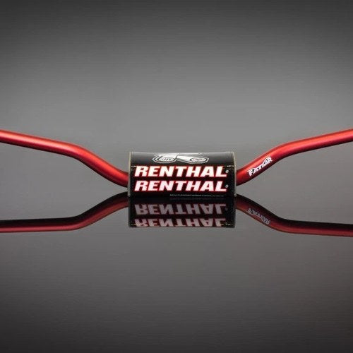 Renthal Fatbar MX Handlebar for Honda Crf & Kawasaki KX - Red