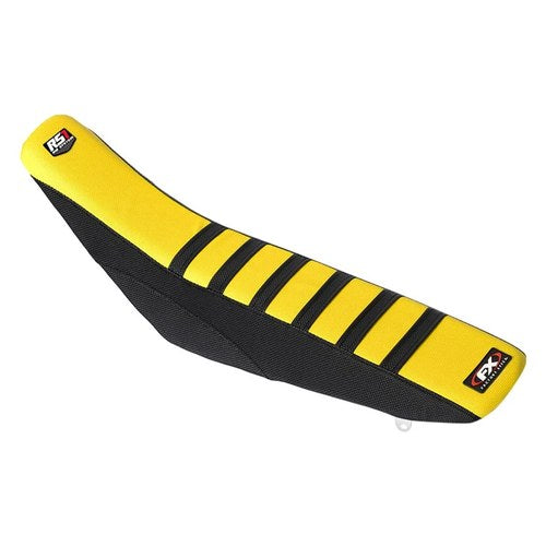 For Suzuki RMZ450 2008-2017 Factory Effex Yellow/Black RS1 Gripper Seat Cover