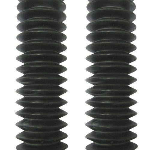 Fork Gaitors Medium Black 240mm Long Top 35mm Bottom 52mm (Pair)