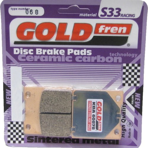 Goldfren S33 Brake Pads Front For Honda CB 250 RSA/RSD 1981-1984