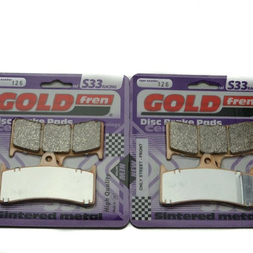 Goldfren S33 Brake Pads Front For Mv 750 Brutale S F4 2003-2005