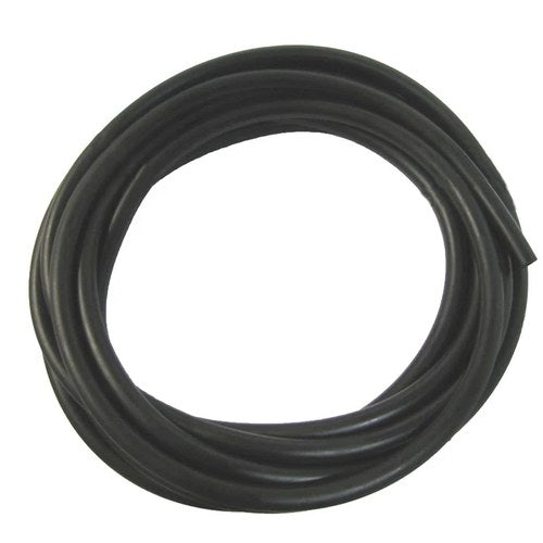 Black Fuel Petrol Hose Pipe Neoprene 6.5mm x 12mm (5 Metres) Motorcycle