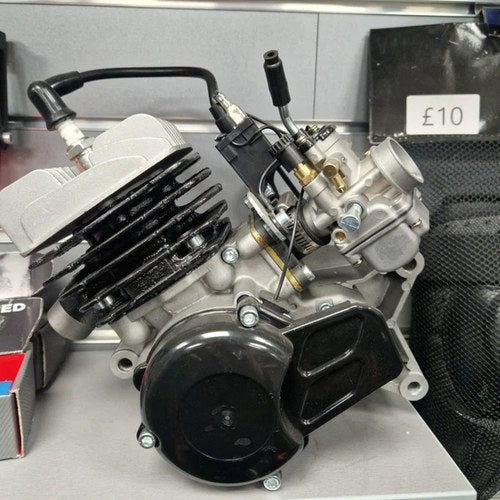 Complete Engine & Carb For KTM SX50 Air Cooled 50cc SR JR Pro 2002 - 2008