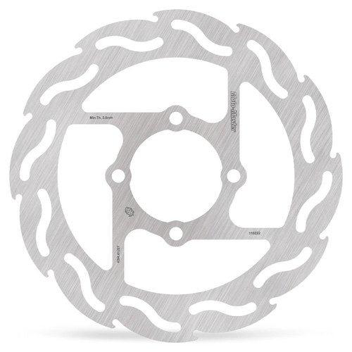 Moto Master Rear Flame Brake Disc For Yamaha Yfm 350 Warrior 1988-1989