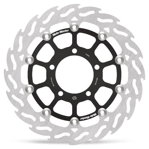 Moto Master Front Flame Brake Disc Racing For Kawasaki Z 750 R 2011-2012